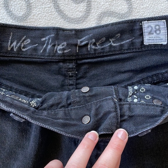 Free People Sofia Short in Black - Picture 7 of 7